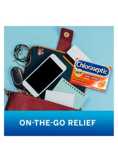 Chloraseptic Chloraseptic Sore Throat Lozenges with Soothing Liquid Center | Citrus | 18 Count  - Image 4