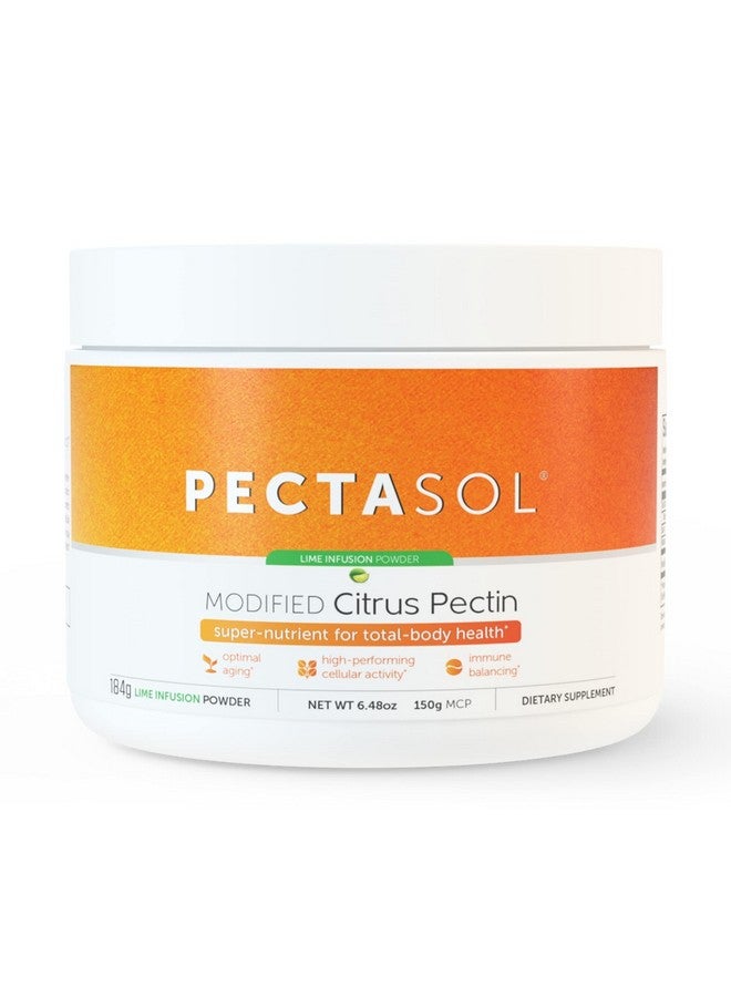 EcoNugenics Pectasol Modified Citrus Pectin Cellular Health And Immune System Supplement Lime Infusion Powder Maintain Healthy Galectin 3 Levels Cardiovascular Support (183.75 Grams) - Image 1