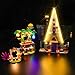 LocoLee LED Light Kit Compatible with Lego Minions and Grus Family Mansion 75583 No Models Only Light Creative Lighting Set Accessories Compatible with Lego 75583 Set - Image 2