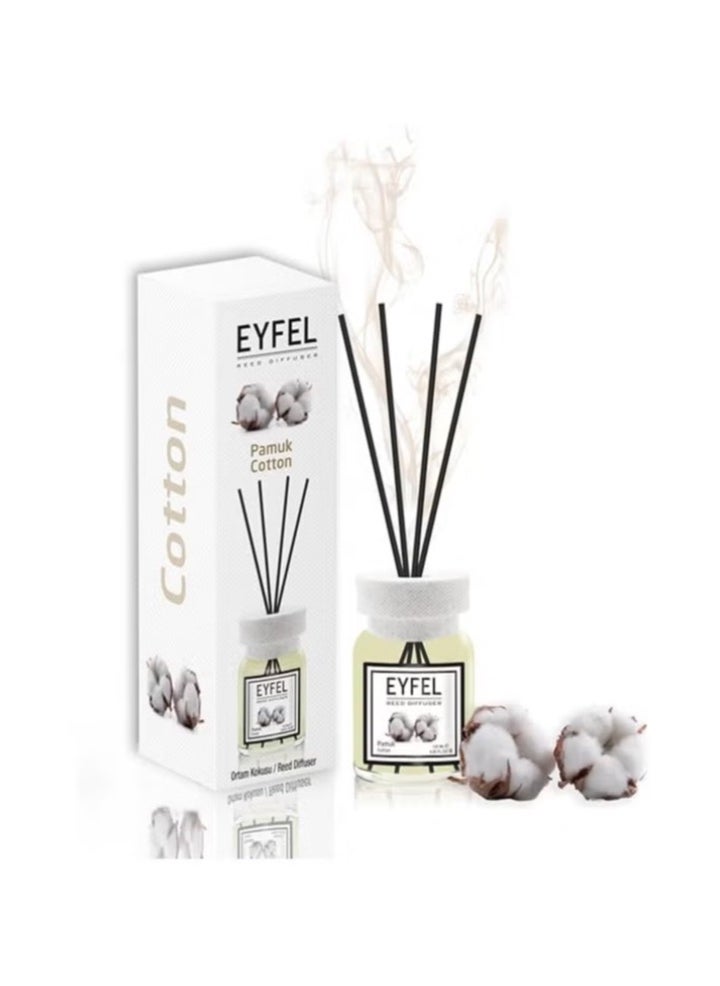 آيفيل معطر جو منزلي قطني من EYFEL ريد ديفيوزر، 120 مل  - Image 1