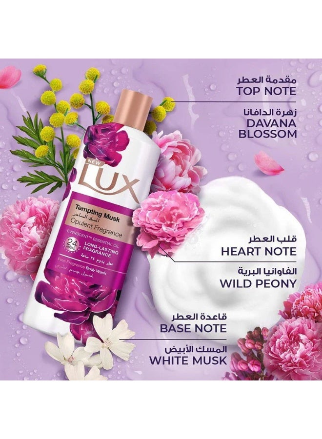 Lux BodyWash (Tempting Musk) Opulent Fragrance 500ml X 2Pcs - Image 4