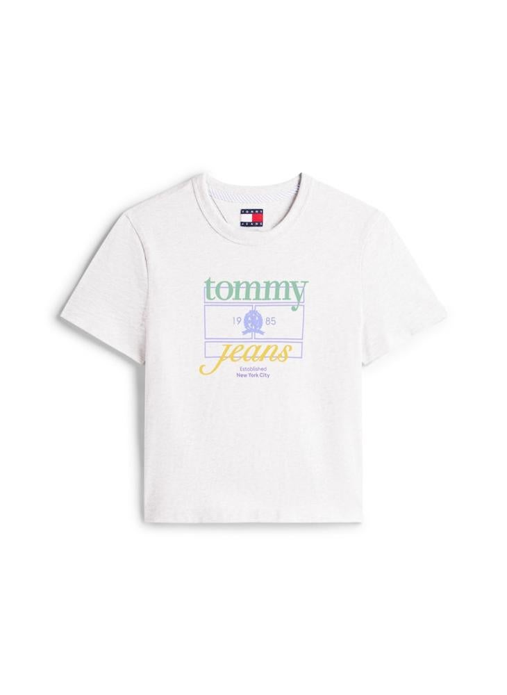 TOMMY JEANS Graphic Crew Neck T-Shirt - Image 5