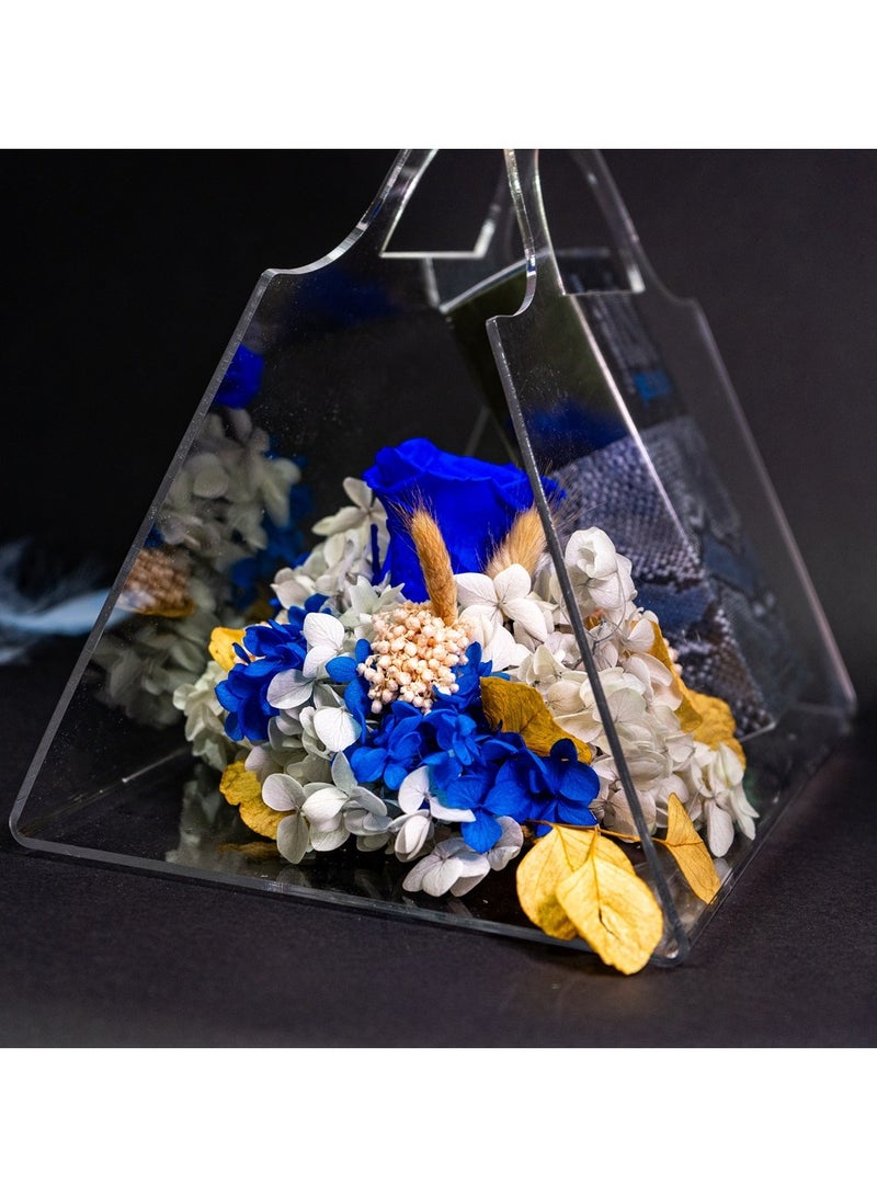  صوفيا طبيعة حقيبة أكريليك إنفينيتي محفوظة للزهور وكافالي - Image 1