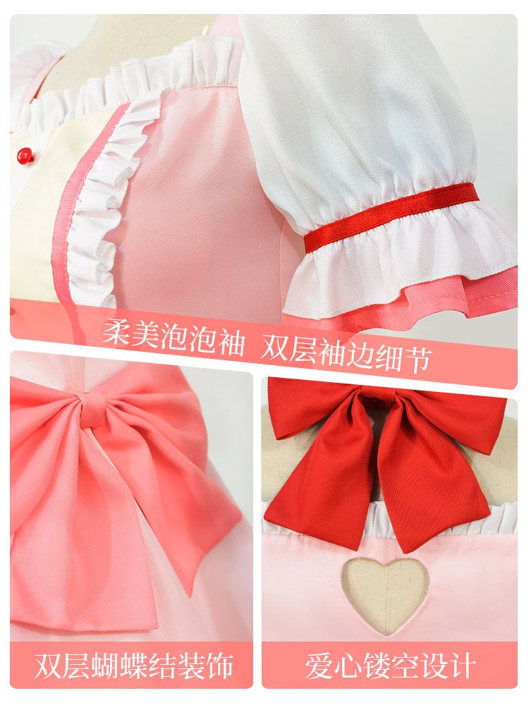 Magic Girl Small Round Cos Suit Deer Eye Round Fragrance Cosplay Game Anime Suit Comic Show Performance Battle Suit - Image 5