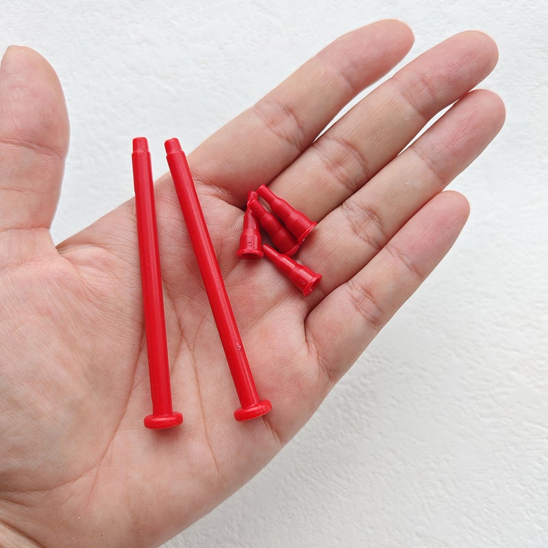 6 Piece Set Butane Canister Adapters Inflation Connector for All Cans Flashlights Lighters - Image 3