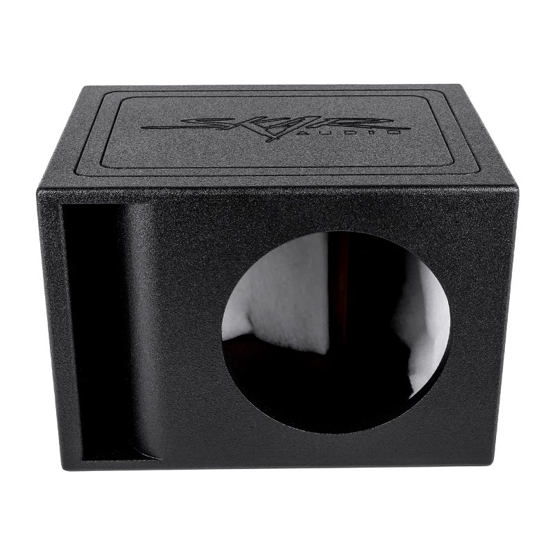 Skar Audio AR1X10V Single 10" Universal Fit Armor Coated Ported Subwoofer Box with Kerf Port - Image 2