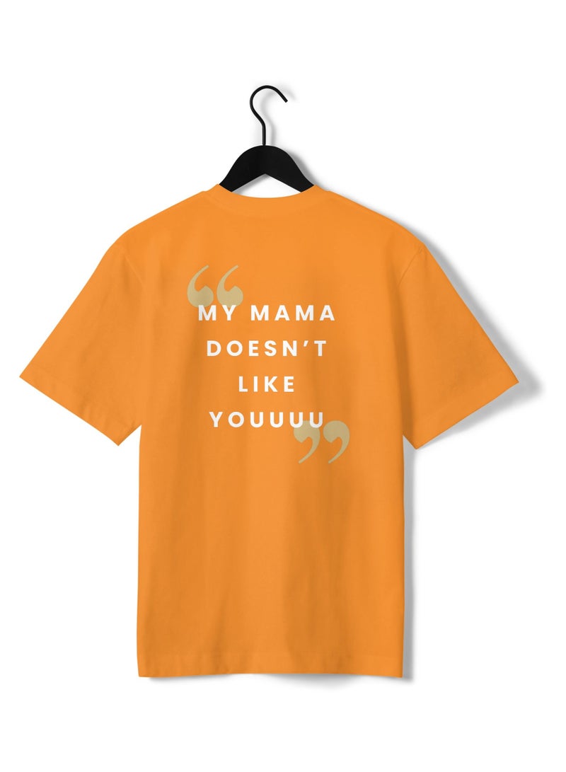 تشيرت امي ماتحبك اوفرسايز لكل الجنسين