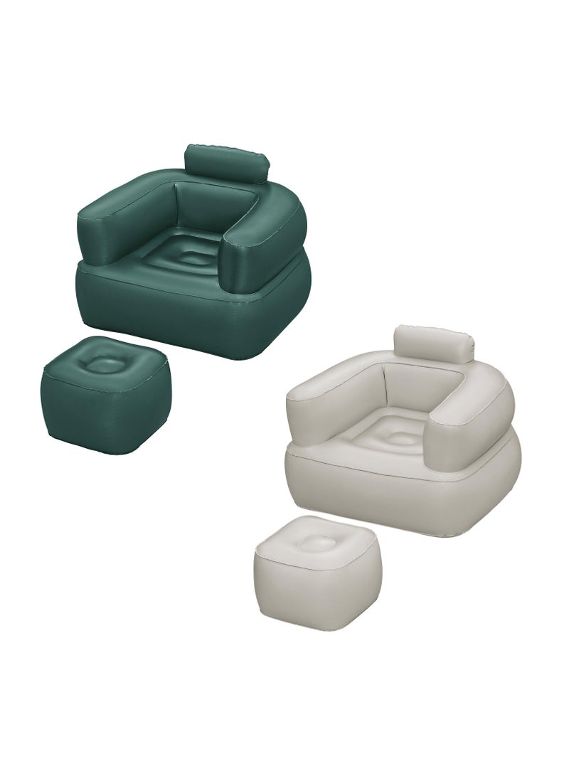 بست واي كرسي كومفي كيوب 75137 من بيست واي® 42 بوصة × 39 بوصة × 31.5 بوصة/1.07 متر × 99 سم ​​× 80 سم - Image 1