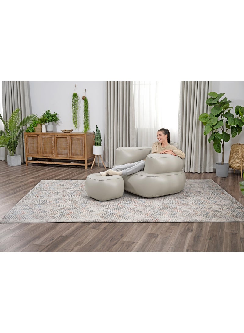 بست واي كرسي كومفي كيوب 75137 من بيست واي® 42 بوصة × 39 بوصة × 31.5 بوصة/1.07 متر × 99 سم ​​× 80 سم - Image 4