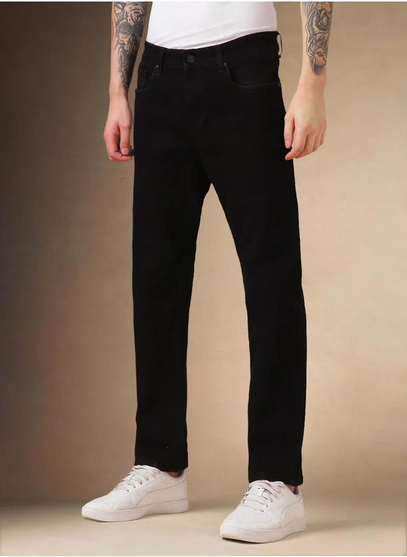 Dennis Lingo Black Jeans For Men