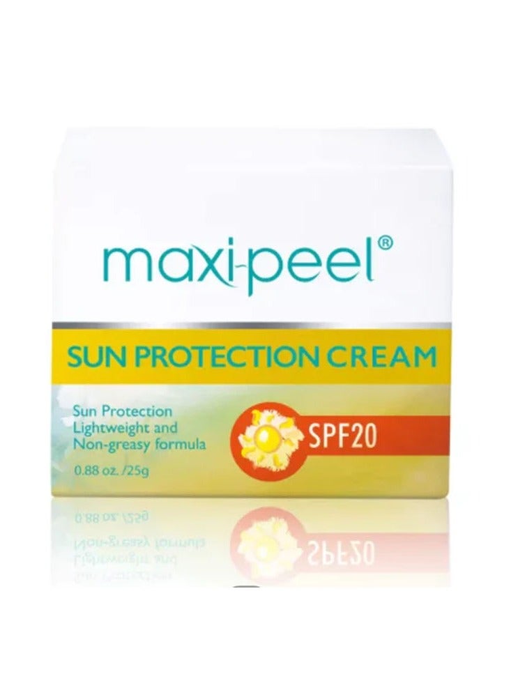 ماكسي بيل كريم الحماية من الشمس SPF 20 (25 جرام) وكريم الترطيب (25 جرام) - Image 2