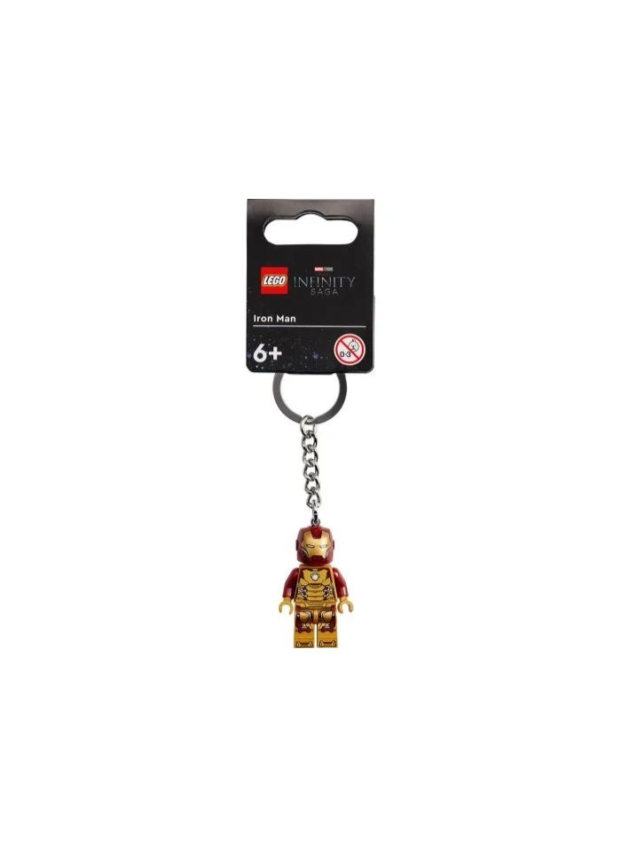 lego keychain iron man