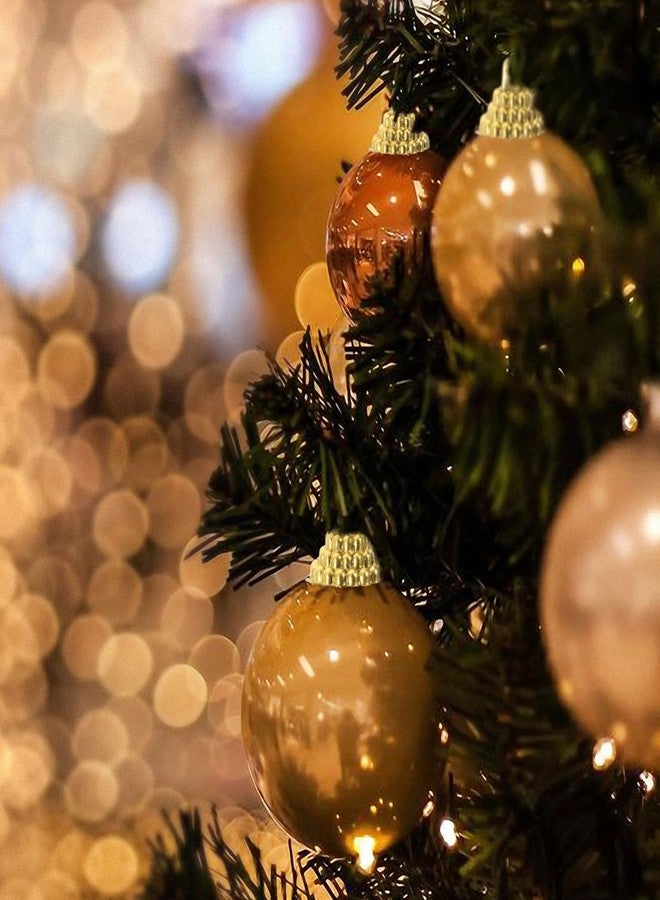 Besportble 150Pcs Christmas Ball Cap Accessories - Plastic Ornament Topper Caps for DIY Hanging Balls, Tree Decoration, Lightweight Pendant End - Image 2