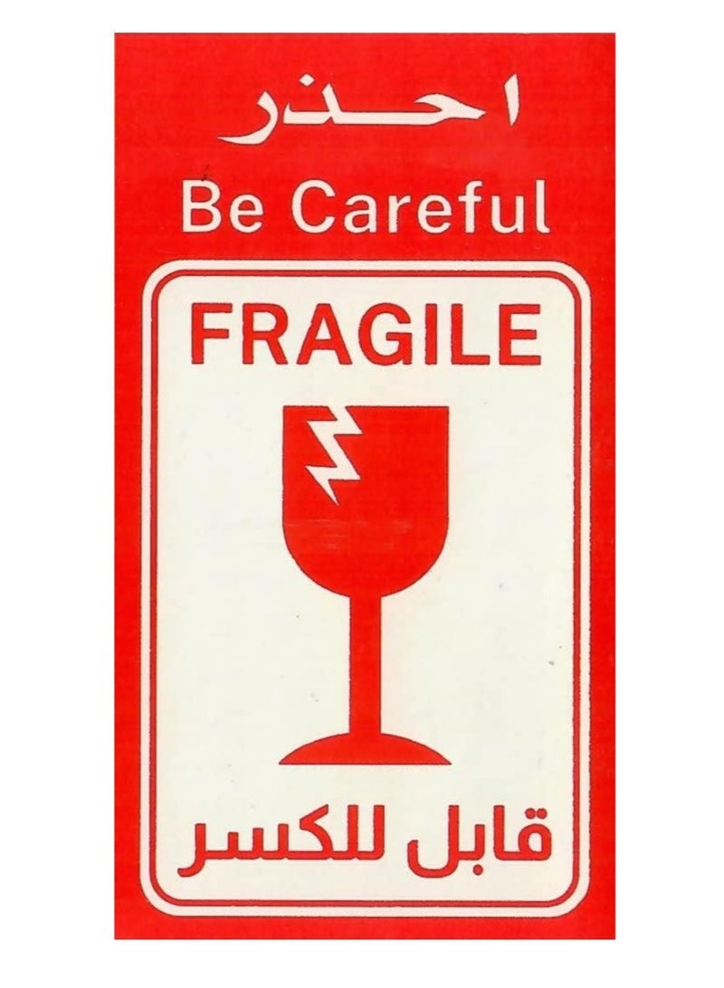 Bukela Fragile Sticker 120 stickers 5*9 cm - Image 1