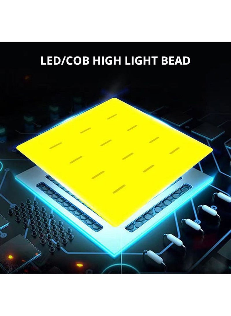 Portable Solar Powered Flashlight USB Rechargeable Outdoor Waterproof Camping Light - Image 3