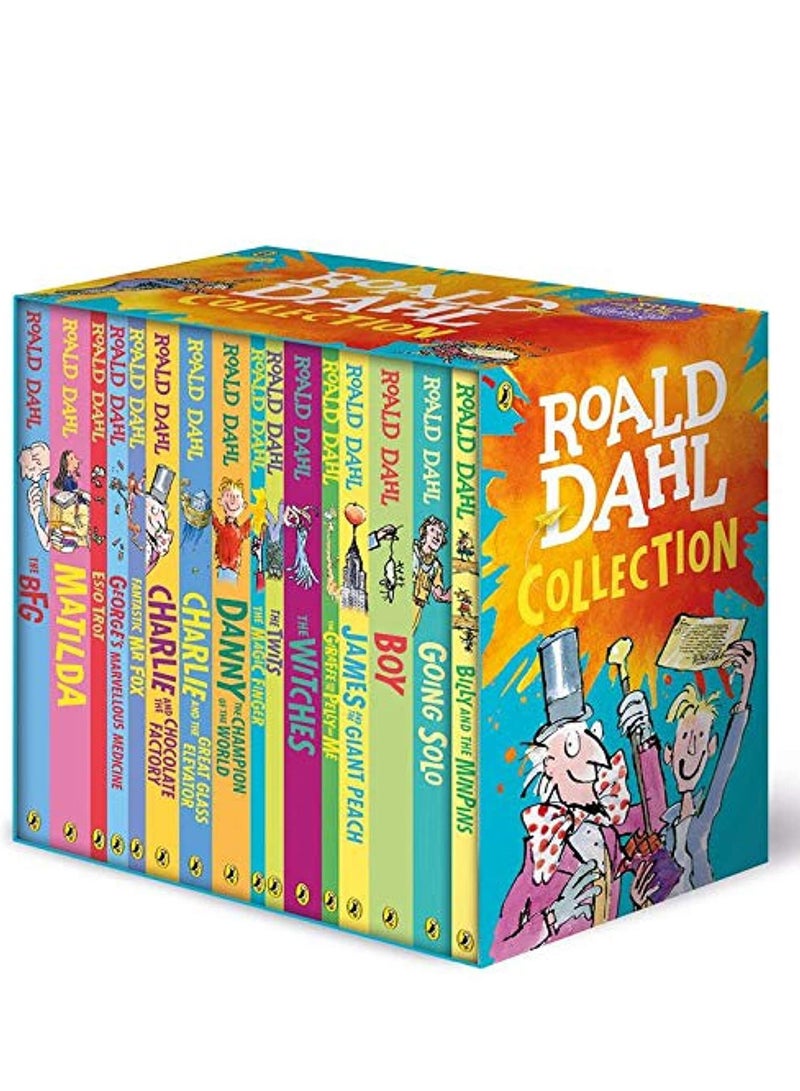 Roald Dahl Complete Collection (16 Copy: 16 Story Collection Paperback - Image 1
