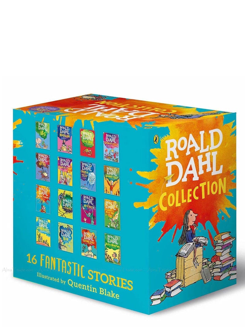 Roald Dahl Complete Collection (16 Copy: 16 Story Collection Paperback - Image 3