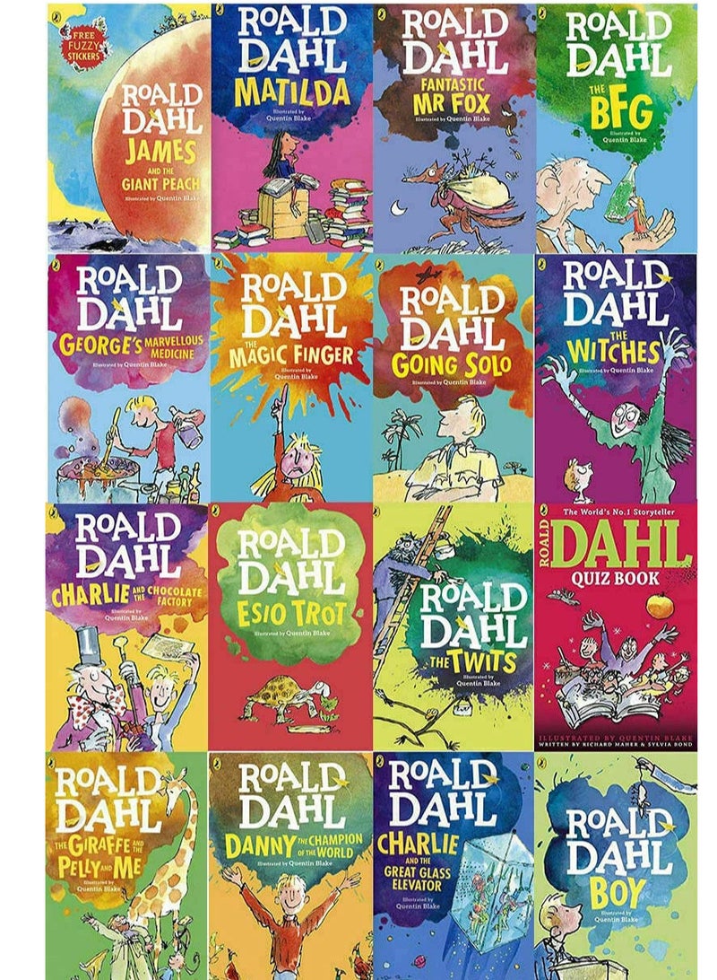 Roald Dahl Complete Collection (16 Copy: 16 Story Collection Paperback - Image 4