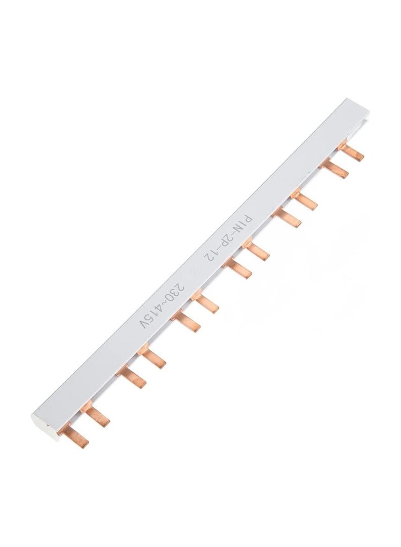KNP KNP 2 Pole Copper Busbar Pin Type is an Important Component Used in Electrical Systems to Manage and Distribute Electrical Power Across Two Circuits or Phases.  - Image 3