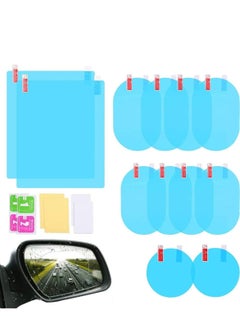SYOSI Car Rearview Mirror Film, Anti Fog, Anti Glare, Anti Scratch, Anti Mis, Rainproof Waterproof, HD Nano Clear Protective Sticker Film for Car Mirrors, Side Windows, Safe Driving  - Image 1