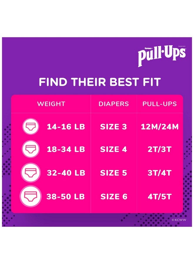 PULL-UPS Learning Designs Training Pants for Girls, 4t-5t, 56 Count - Image 4