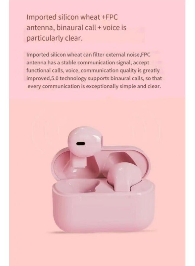 Semi-In-Ear Wireless Bluetooth Earphones For Women - Image 4