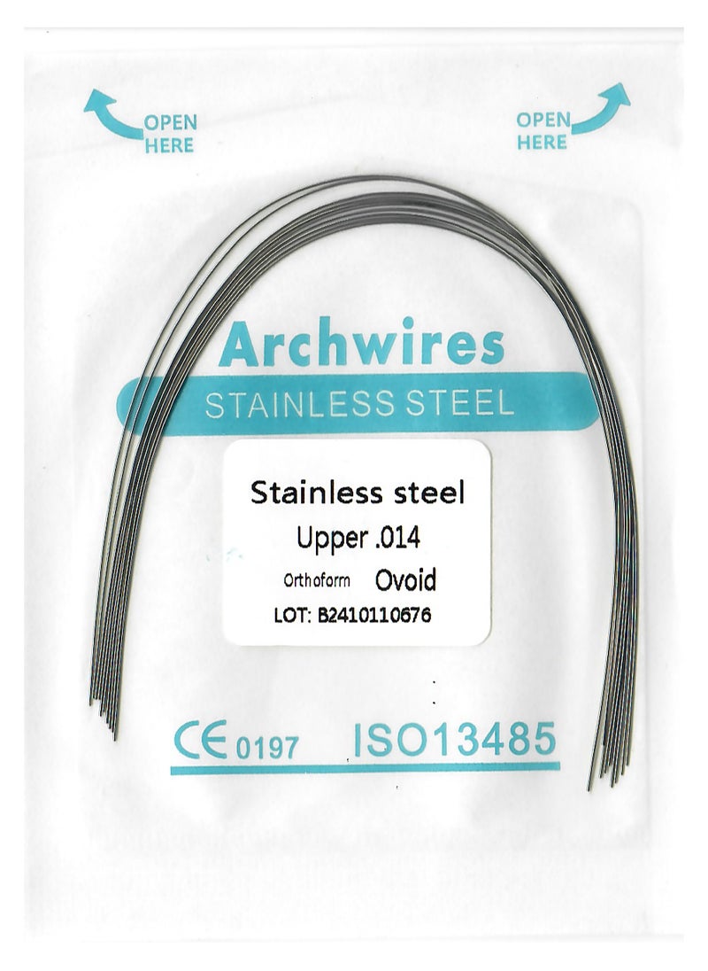 keemz - SS Arch Wire Ovoid 0.014 UPPER - Image 1