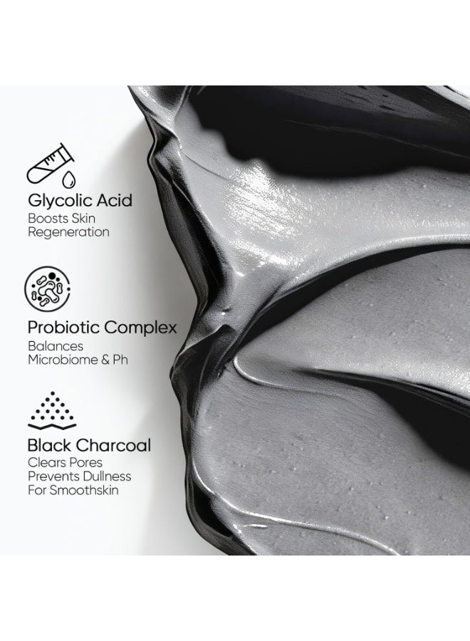 SKINTIFIC Deep Pore Cleansing Blackhead Remover Face Mask Stick, Mud Mask with Natural Alaska Volcano Clay, Gentle Exfoliating, Smoothing Skin, Non-Drying, Skincare Facial Mask |40g - Image 3