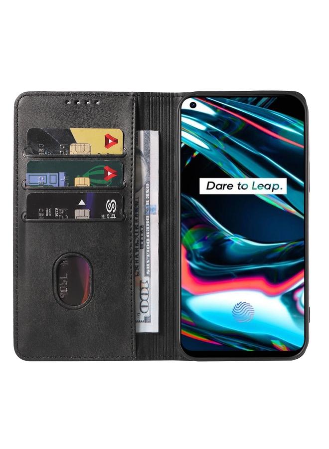 اس-توب جراب هاتف Realme 7 Pro بإغلاق مغناطيسي من الجلد - Image 3
