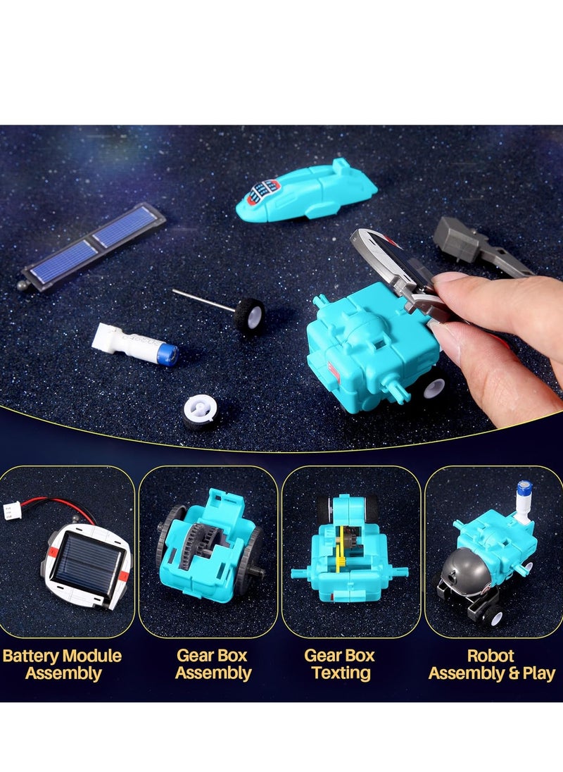 Generic 6-in-1 STEM Solar Robot Kit, Learning and Educational Toys for Kids, Science Building Toys DIY Science Kits Gift for Kids Age 8 +, Science Experiment Set Gifts Toys for Boys Girls Teens  - Image 4