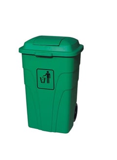 AKC High Quality Plastic Garbage Bin 120 Liters Green 