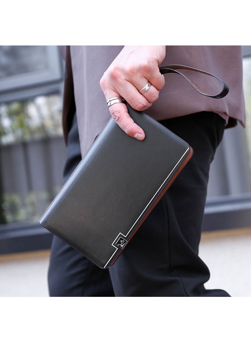 Sharpdo Men's Long Wallet Clutch Multifunctional Bag - Image 5