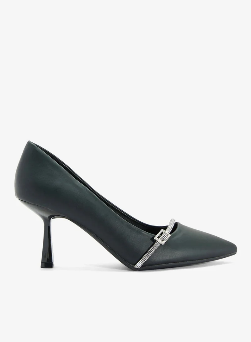 ELLA Diamante Heeled Pump