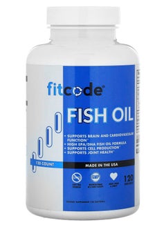fitcode Fish Oil 120 Softgels 