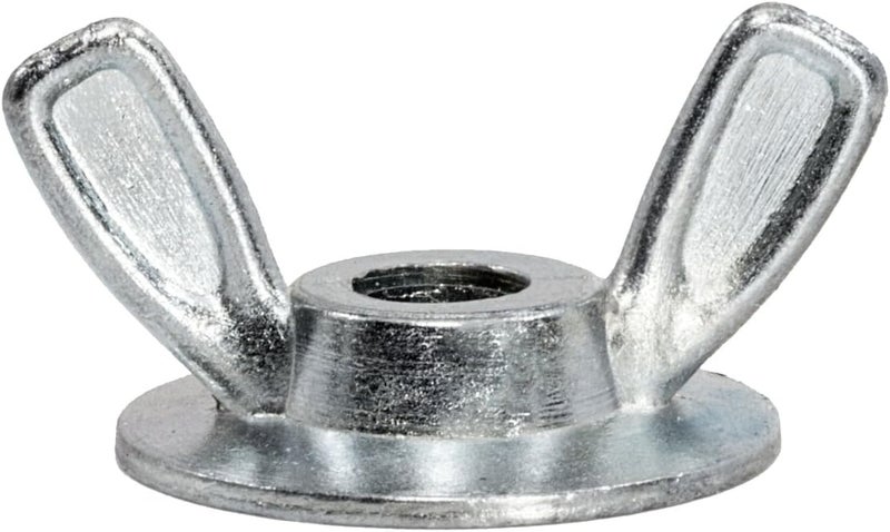 ROK Hardware # 1/4" - 20 Heavy Duty Die Cast Zinc Metal Wing Nut with Washer Base for Hurricane Shutter Panels (50) - Image 2