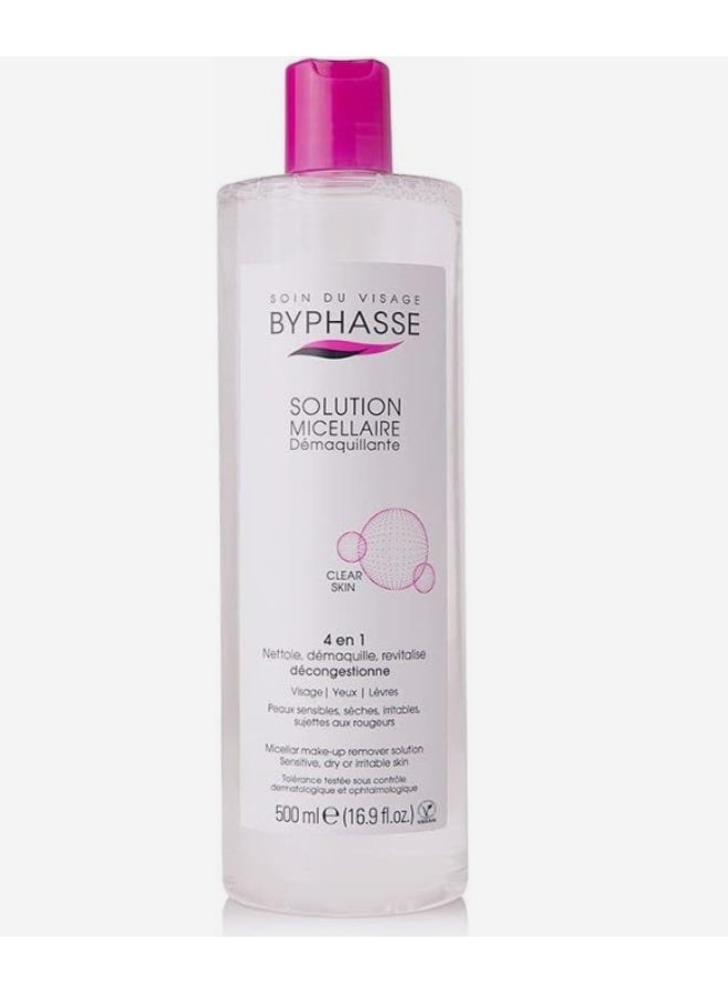 Byphasse Micellar Makeup Remover Solution – Deep Clean & Refresh, 500ml