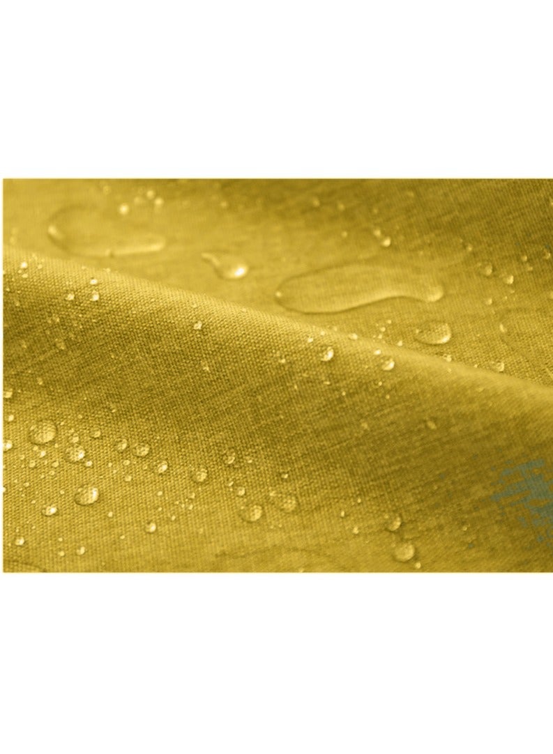 Anna 110*160cm Easy Clean Waterproof Oil-proof Faux Linen Fringed Tablecloth - Image 3