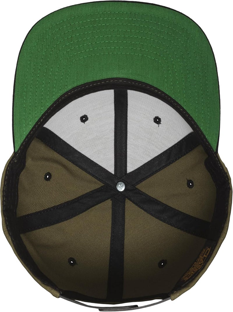FLEXFIT Men's Kappe Classic Snapback 2-tone Baseball Cap (pack of 1) - Image 4