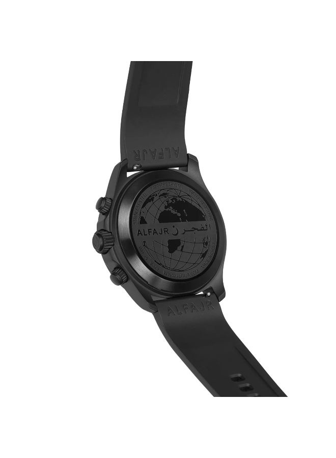 الفجر ساعة رقمية مقاومة للماء WH-24B-BLACK - Image 4