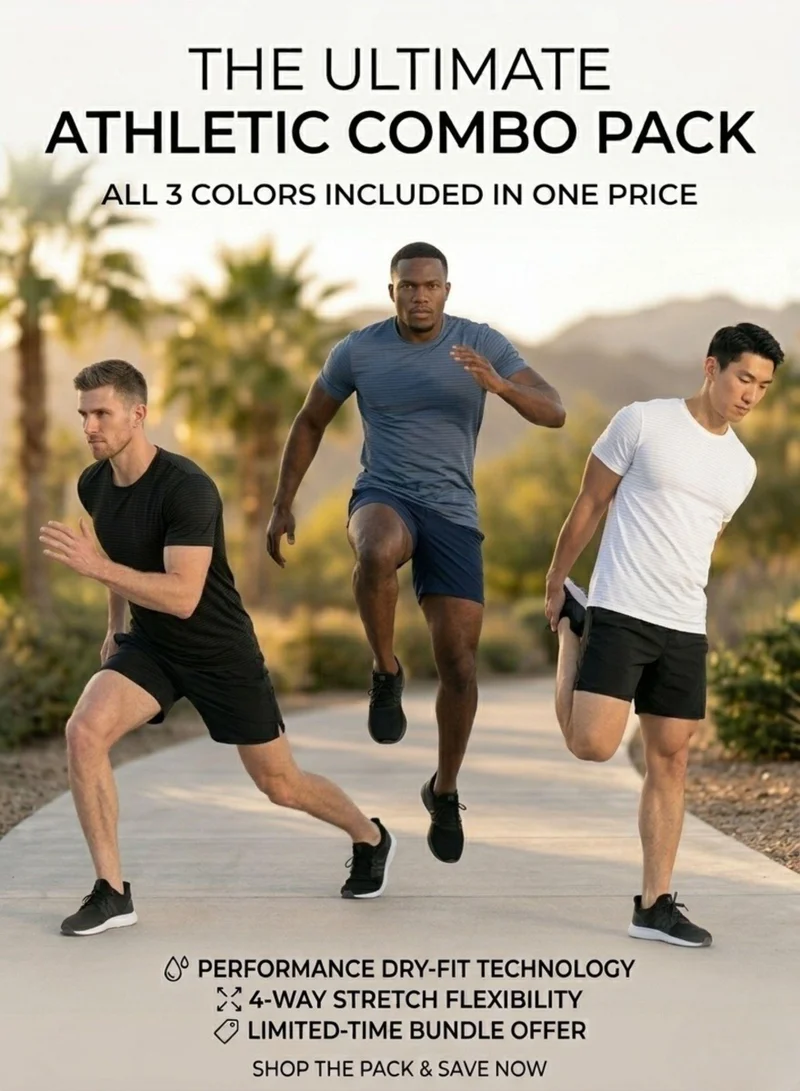 Thugfit  THUGFIT 3 IN 1 AIRMAN ARMOR TSHIRTS BLACK ,BLUE&WHITE for Men | Best Price UAE