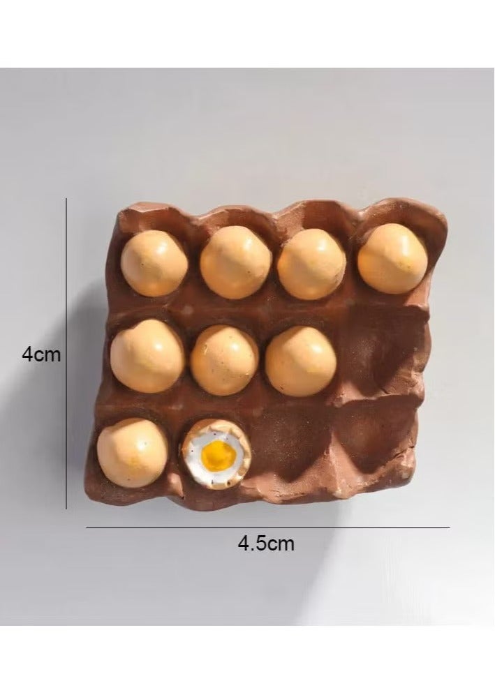 ح واحة مجموعة من 7 قطع مغناطيس ثلاجة، ملصقات ثلاجة ثلاثية الأبعاد من الراتنج لتزيين المنزل والمطبخ - Image 2