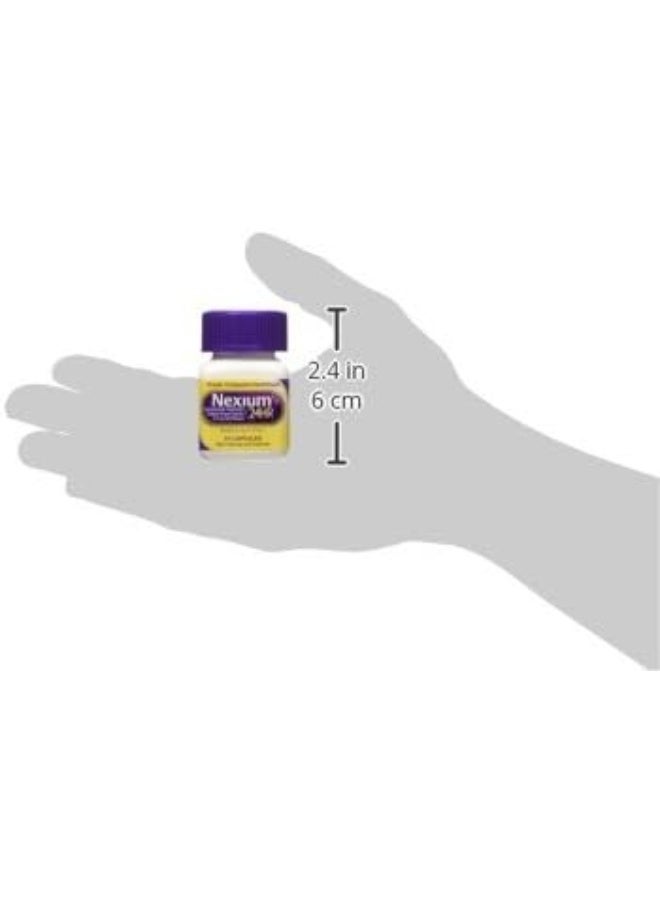 NEXIUM نيكسيوم 24 ساعة مخفض للحموضة 20 ملغ 42 كبسولة في 3 عبوات، 42 عدد - Image 4