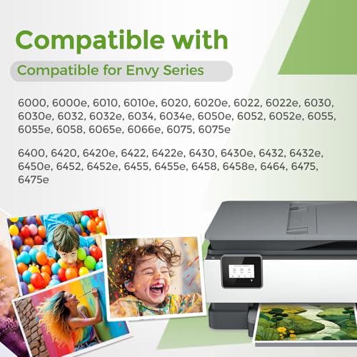Ubinki 67XL Black Ink Cartridge Replacement for HP 67 Ink HP67 XL HP67XL BK for 2700 4155e 2755e 2734e 4100 2700e 4100e 6400 2752 2752e 4152e 6455e 6055e 2742e 6000 6055 6458e Printer High Yield (2 Pack) - Image 3