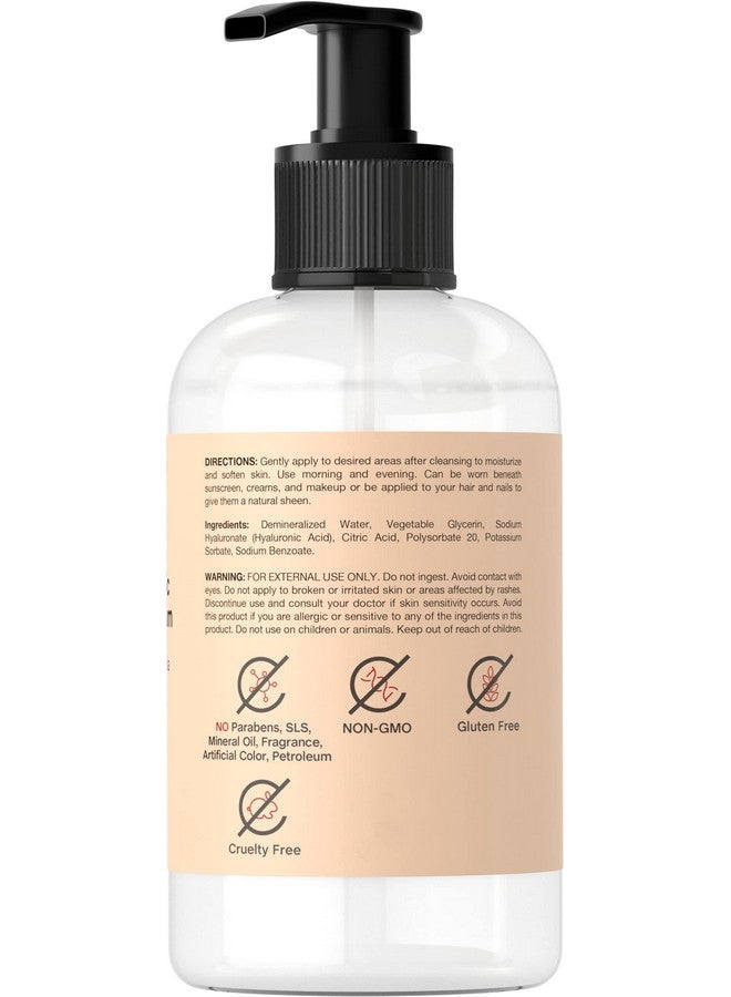 كورا سيروم حمض الهيالورونيك من كويرا للوجه والبشرة | ٨ أونصات | مرطب خالٍ من البارابين وكبريتات لوريل الصوديوم - Image 2