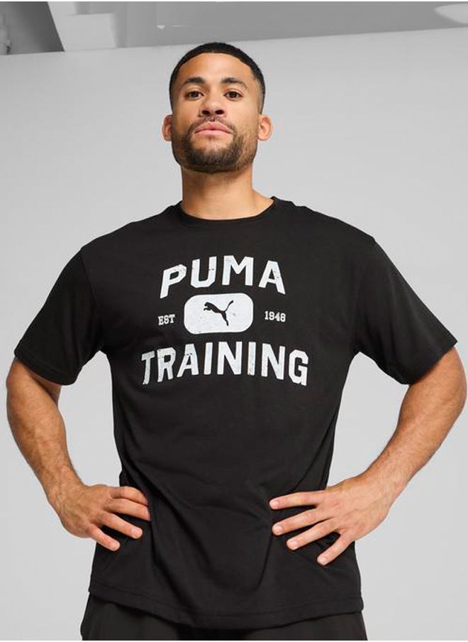 PUMA Graphics Logo Relaxed T-Shirt  - Image 1