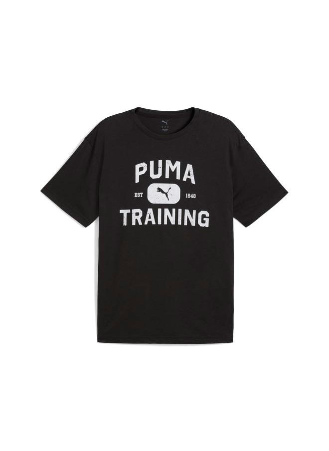 PUMA Graphics Logo Relaxed T-Shirt  - Image 4