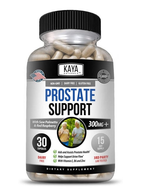 Prostate Support ; Saw Palmetto Potent Dht Blocker For Hair Growth Promote Sleep Beta Blocker To Reduce Frequent Urination Support Bladder Emptying & Stamina Supplement (30 Capsules)