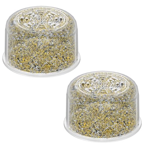 Zomixzo 2 Pack Shower Head Filter Replacement Cartridge Compatible with All Canopy Fixed Handheld Filtered Shower Head Shower Filter For Hard Water - Image 1