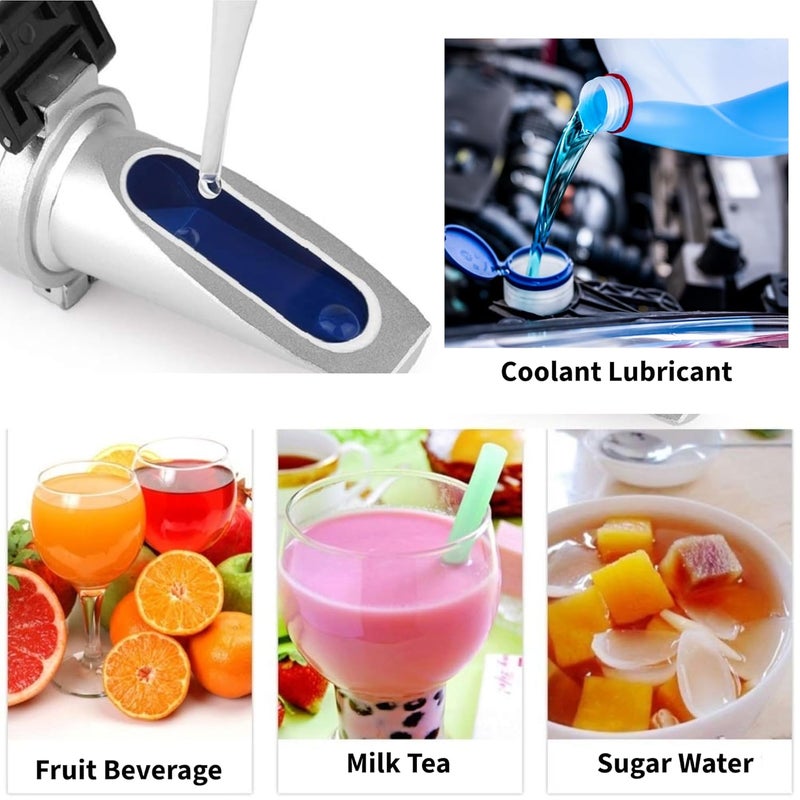 LABART Erma EHB-32ATC Illuminated Automatic Temperature Compensation 0-32% Brix Refractometer For Beer Wine Cnc,coolant, lubricant Fruit Etc - Image 3