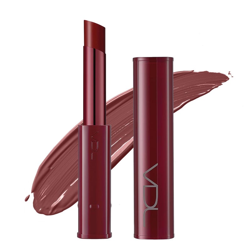 VDL Lip Stain Melted Shine Lipstick 03 Glitzy Mauve  LongLasting Glossy Color for Luscious Lips High Shine Finish NonSticky 009 oz  Korean Makeup